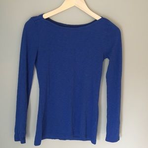 J. Crew 100% Cotton Blue Artist Tee